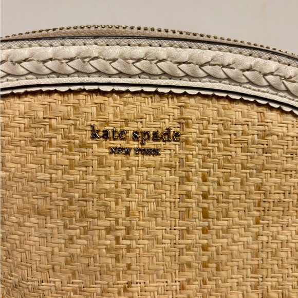 Kate Spade Reiley Straw Dome Crossbody - Picture 5 of 12